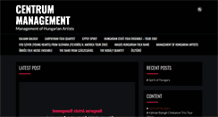 Desktop Screenshot of centrummanagement.org